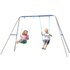 Chad Valley Kids Garden Double Swing Set - Blue