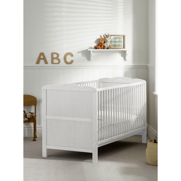 Buy Saplings Kirsty Cot Bed White at Argos.co.uk Your Online Shop