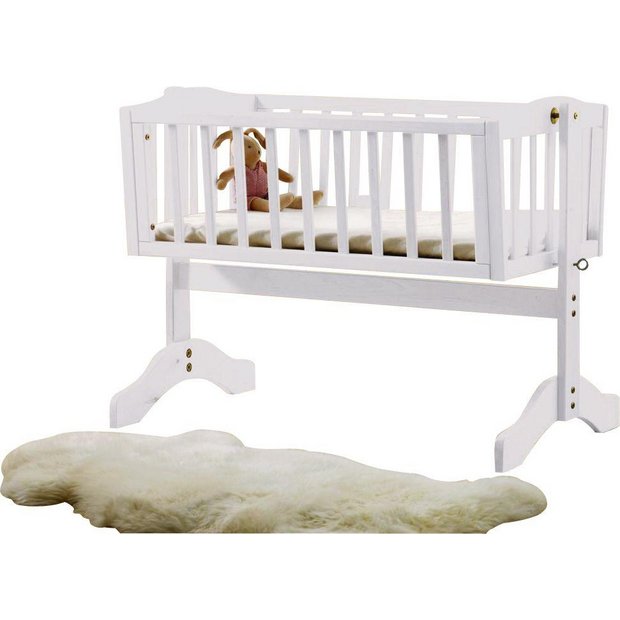 Buy Saplings Bethany Swinging Crib White at Argos.co.uk Your Online