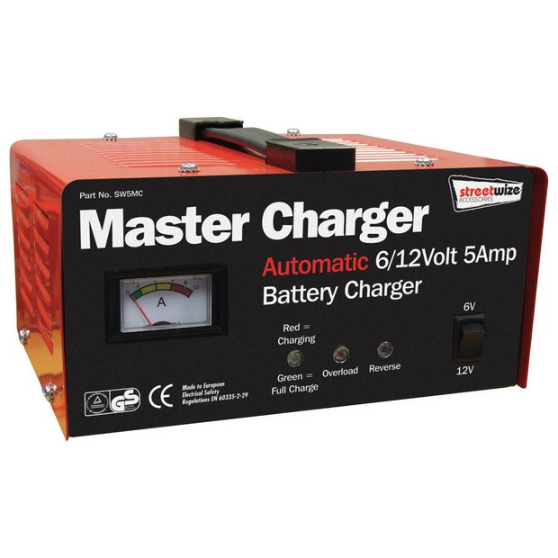 Buy Streetwize 5amp 12V Metal Case Battery Charger at Argos.co.uk