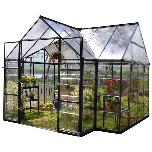 Buy Palram Victory Orangery Greenhouse 12 x 10ft Greenhouses Argos