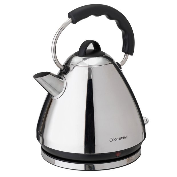 Buy Cookworks Polished Stainless Steel Pyramid Kettle at Argos.co.uk