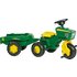 John Deere Trio Trac Childs Tractor and Trailer Ride On