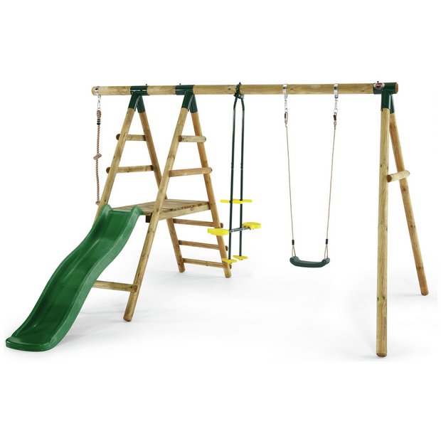 Buy Plum Meerkat Wooden Garden Swing and Climbing Frame at Argos.co.uk