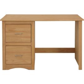 Argos Home Chester 2 Drawer Office Desk - Pine
