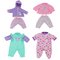Chad Valley Babies to Love Set of 4 Dolls Outfits