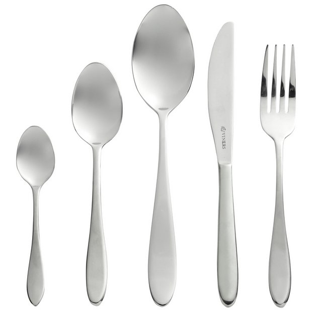 Buy Viners Tabac Stainless Steel 26 Piece Cutlery Set at Argos.co.uk