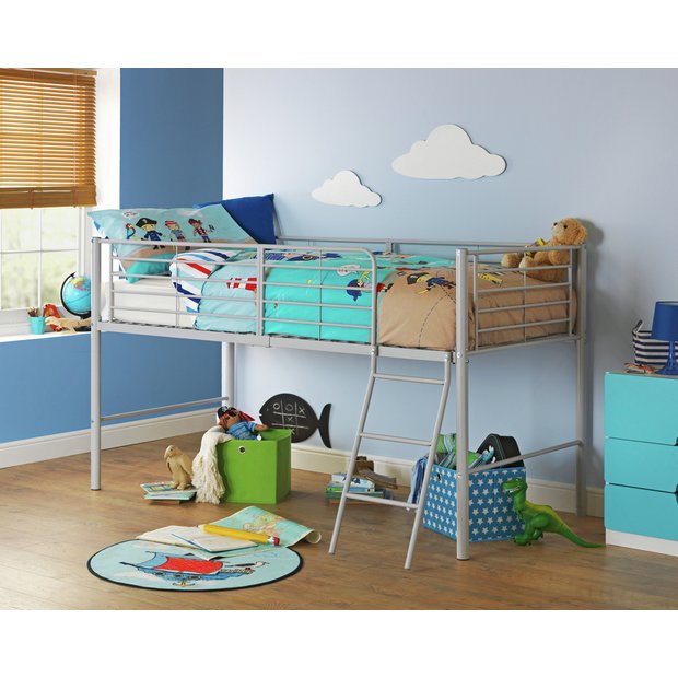 Buy HOME Lucas Mid Sleeper Bed Frame Grey at Argos.co.uk Your