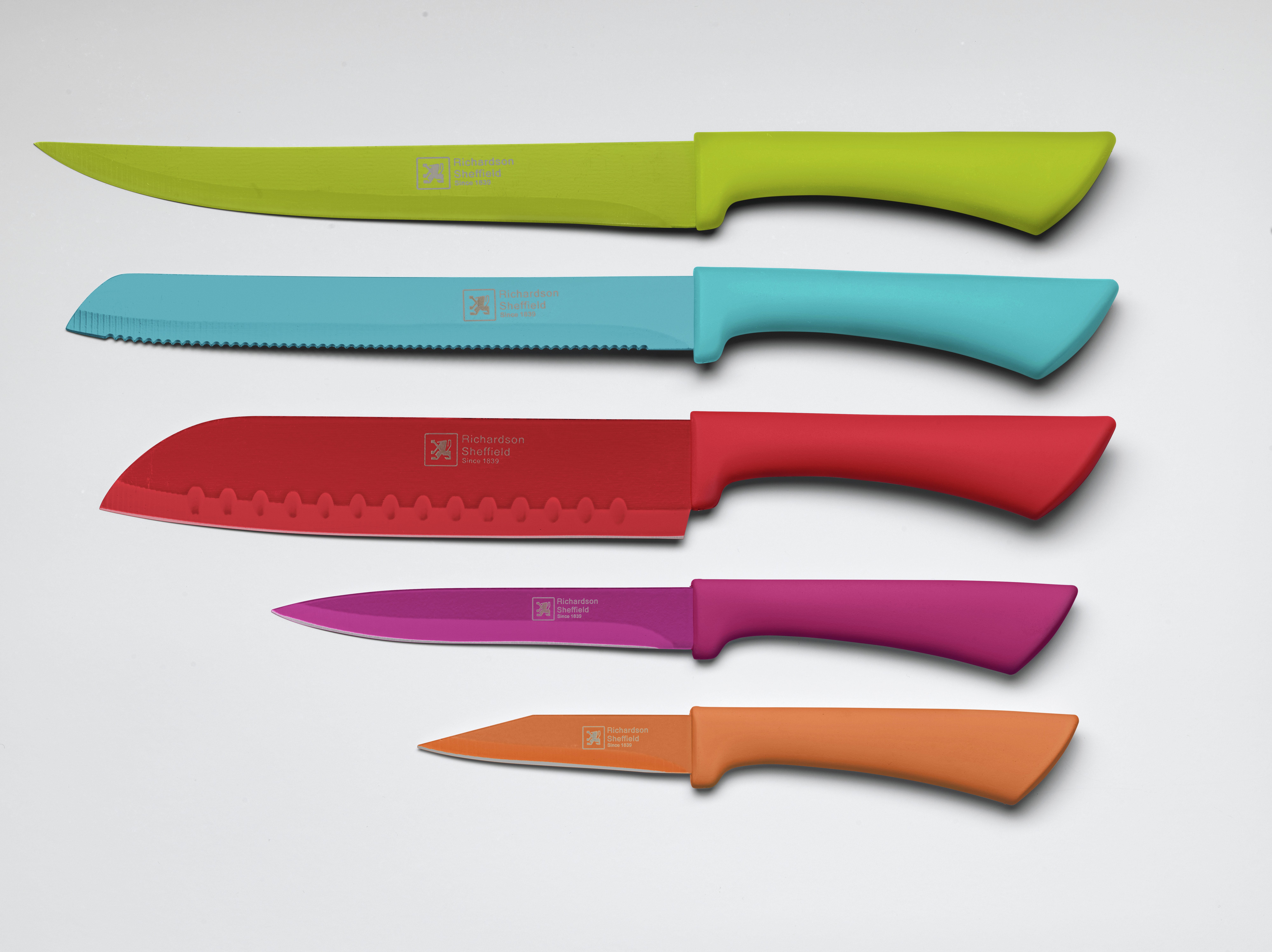 argos knife block set