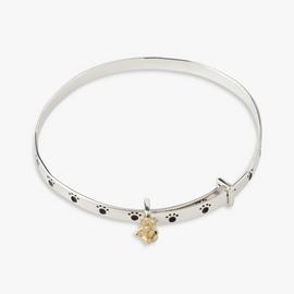 Revere Sterling Silver Teddy Bear Baby Bangle