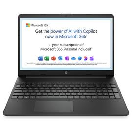 HP 15s-fq0004na 15.6in Pentium Silver 4GB 128GB Laptop