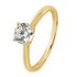 Revere 9ct Gold Cubic Zirconia Solitaire Ring
