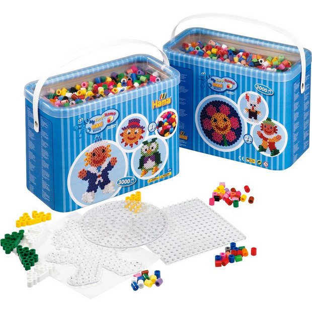 Buy Hama Maxi Beads and Pegboards in Bucket at Argos.co.uk Your