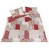HOME Red Patchwork Bedding Set - Double
