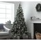 Argos Home 7ft Pre-Lit Snow Tipped Christmas Tree - Green