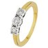 Revere 9ct Gold 0.07ct tw Diamond Set Ring