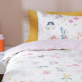 Habitat Glow in the Dark Fairies Pink Kids Bedding Set