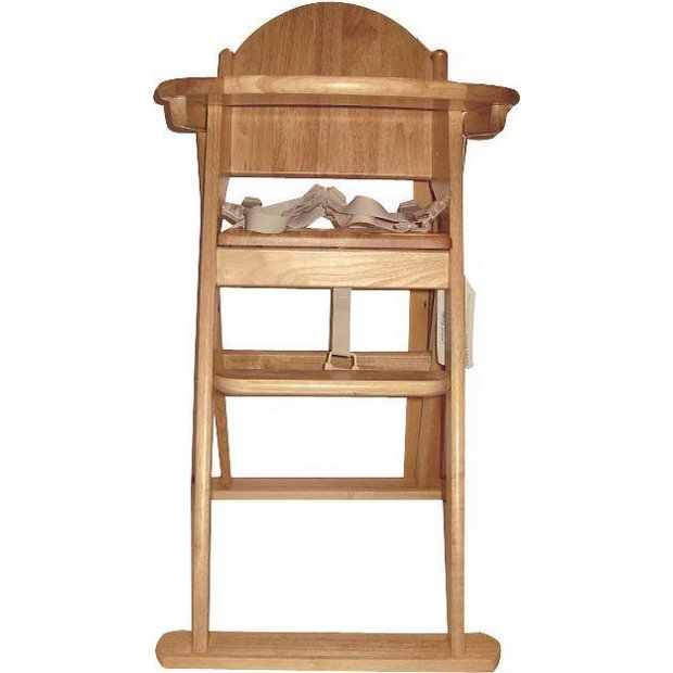 Buy East Coast Wooden Folding Highchair - Natural Colour at Argos.co.uk