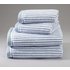 Argos Home Stripes 4 Piece Towel BaleBlue & White