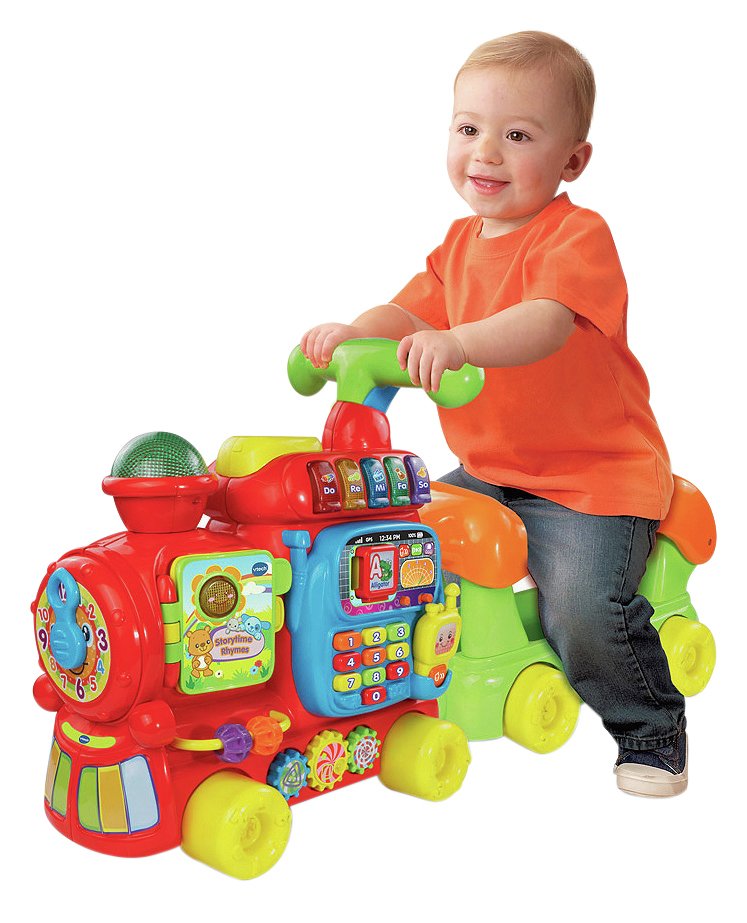 vtech push and ride alphabet train asda