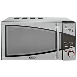 De'Longhi 800W Standard Microwave P80T5A - Black and Silver