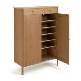 Habitat Cassidy 5 Shelf Shoe Storage Cabinet - Natural