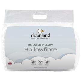 Downland 4ft6 Bolster Medium Firm Pillow & Free Pillowcase