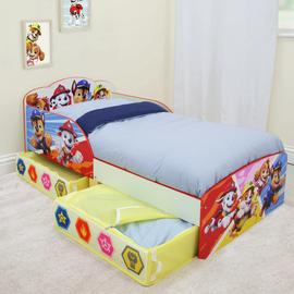 Paw Patrol Toddler Bed with Drawer