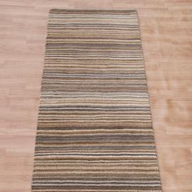 Homemaker Connor Skinny Stripe Wool Cut Pile Rug