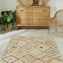Homemaker Noble Diamond Shaggy Rug