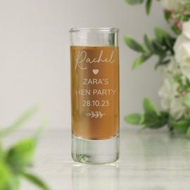 Personalised Message Shot Glass