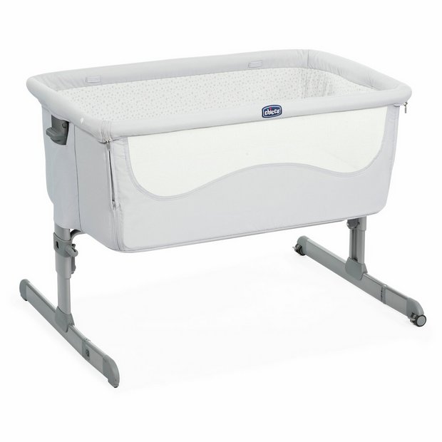 Buy Chicco Next 2 Me Bedside Sleeper Crib Light Grey Cribs Argos