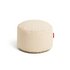 HOME Leather Effect Footstool - Cream