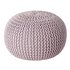 Collection Knitted Pod Footstool - Lavender