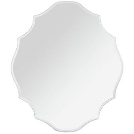 Argos Home Scalloped Frameless Bevelled Wall Mirror