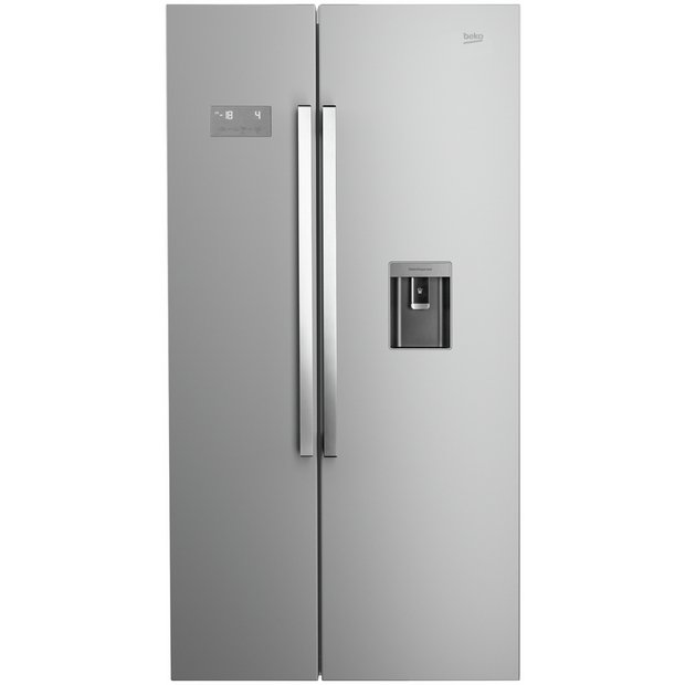 Buy Beko ASD241X American Fridge Freezer Stainless Steel at Argos.co