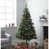 Argos Home 7ft Berry and Cone Christmas Tree - Green