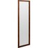 HOME Rectangular Full Length Wooden Mirror - Walnut Effect