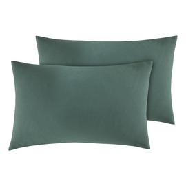 Argos Home Cotton Rich Standard Pillowcase Pair