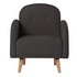 Argos Home Jemima Fabric Armchair in a boxCharcoal