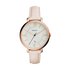 Fossil Ladies Jacqueline Pink Leather Strap Watch