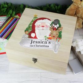 Personalised Message Christmas Eve Box