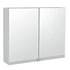Argos Home Prime Double Mirrored Wall Cabinet