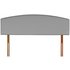 Airsprung Maxwell Kingsize Headboard - Grey