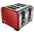 Russell Hobbs 22402 Westminster 4 Slice Toaster - Red
