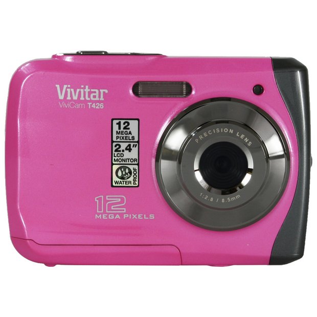 Buy Vivitar 12MP Waterproof Digital Camera Pink at Argos.co.uk Your