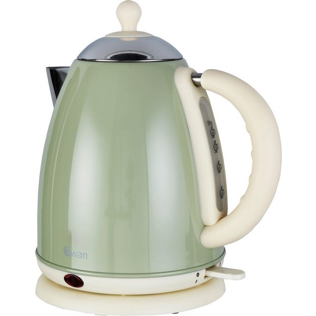 Buy Swan Jug Kettle Green at Argos.co.uk Your Online Shop for Kettles, Kitchen electricals