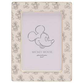 Disney Mickey And Minnie Mouse Frame - White - 4x6"