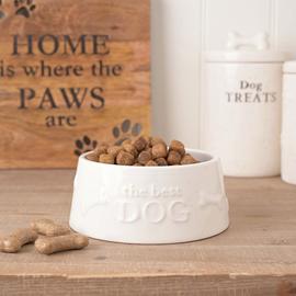 Best of Breed Paw Prints The Best Dog Small Dog Bowl