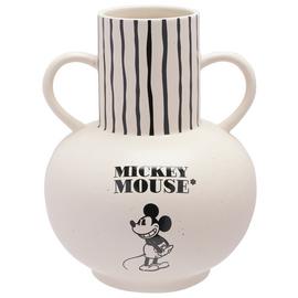 Disney Mickey Mouse Amphora Style Ceramic Vase - White
